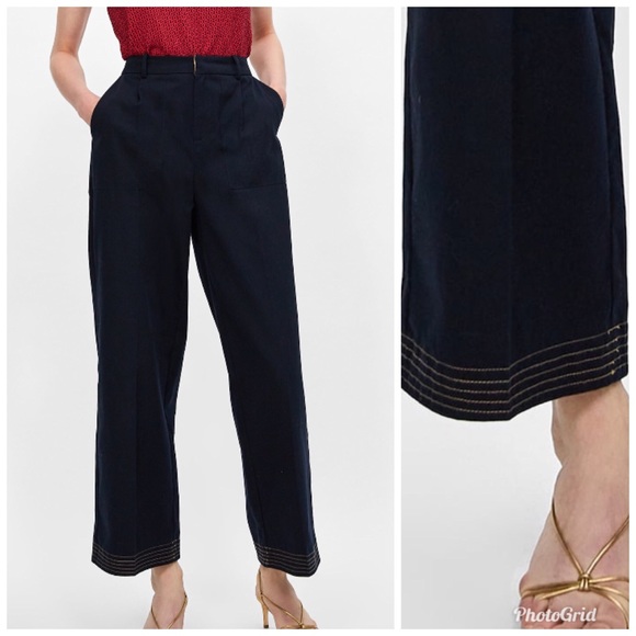 Zara Pants - ZARA Wide Leg Pants